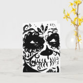 La Catrina Kaart (Gele Bloem)