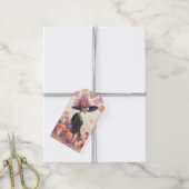 La Catrina Skelet Dame Dia de los Muertos Decoupag Cadeaulabel (Met Touw)