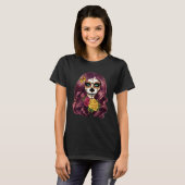 La Catrina Sugar Skull Dag van de Doden T-shirt (Voorkant volledig)