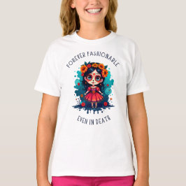 La Catrina: voor altijd modieus, zelfs in de dood T-shirt