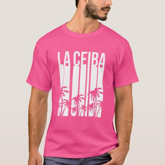 La Ceiba Honduras 504 Utila Catracho Isla Catracho T-shirt (Voorkant)