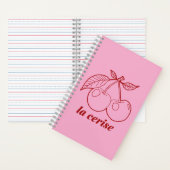 La cerise pin notitieboek (Binnen)