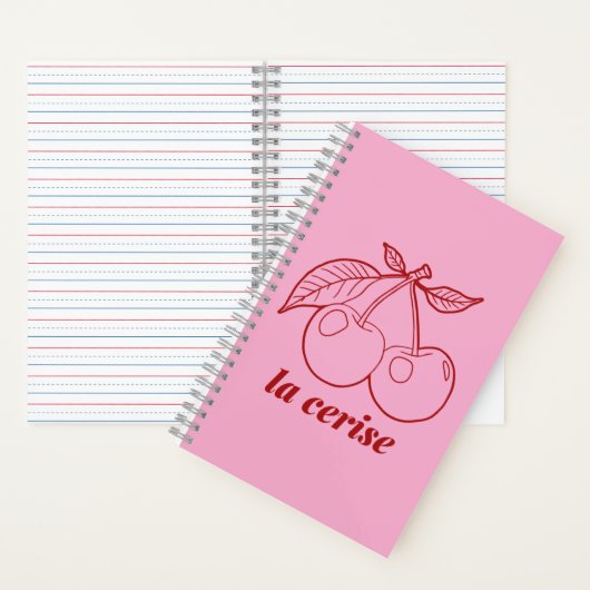 La cerise pin notitieboek (Binnen)