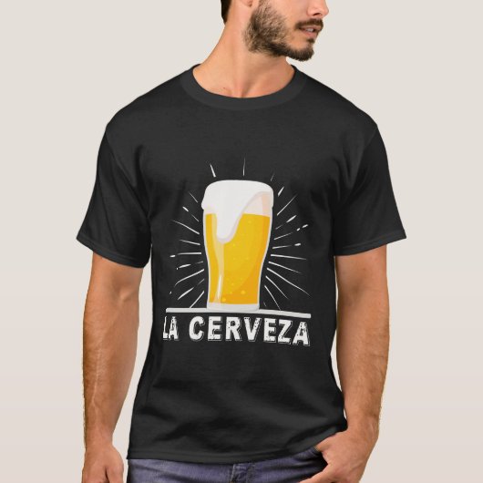 La Cerveza Beer Lovers T-Shirt (Voorkant)