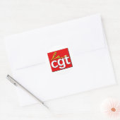 la_cgt ronde sticker (Envelop)