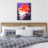 La Chaine De Mont-Blanc  posterEuropa Canvas Afdruk (Insitu (Slaapkamer))