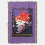 La Chaine De Mont-Blanc  posterEuropa Deken (Voorkant Verticaal)