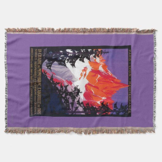 La Chaine De Mont-Blanc  posterEuropa Deken (Voorkant)