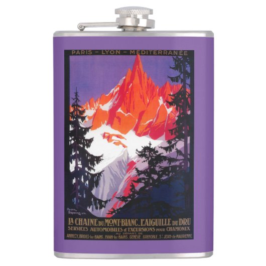 La Chaine De Mont-Blanc  posterEuropa Heupfles (Voorkant)