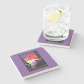 La Chaine De Mont-Blanc  posterEuropa Stenen Onderzetter (Zijkant)