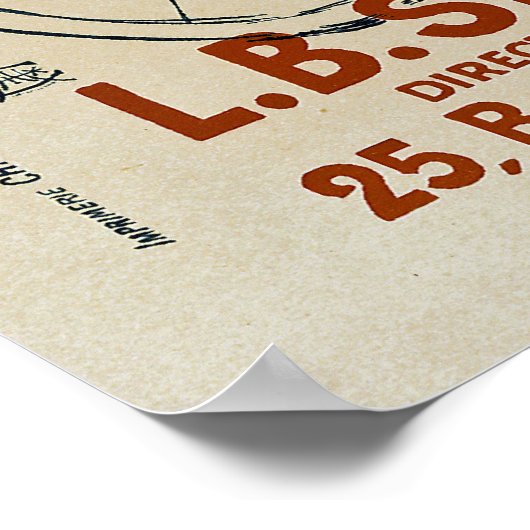 La Chaine Simpson Poster (Hoek)