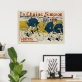 La Chaine Simpson Poster (Thuiskantoor)
