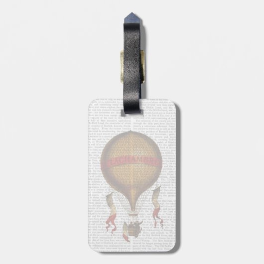 La Chambre Bagagelabel (Achterkant verticaal)