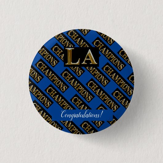 LA CHAMPS RONDE BUTTON 3,2 CM (Voorkant)