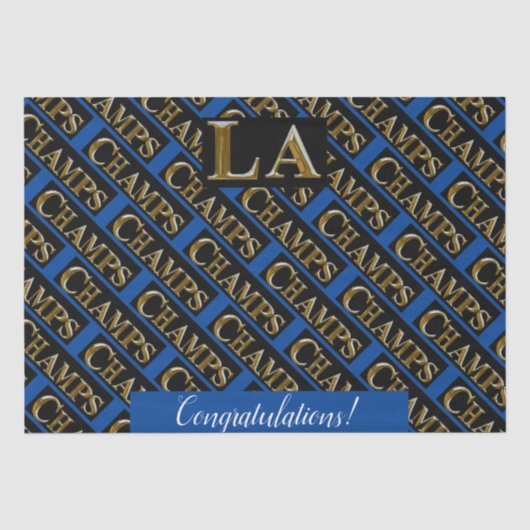LA CHAMPS TISSUEPAPIER (Voorkant)