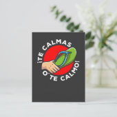 La chancla Funny Spain Quote Latijns-Spanje Humor Briefkaart (Staand voorkant)