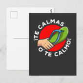 La chancla Funny Spain Quote Latijns-Spanje Humor Briefkaart (Voorkant / Achterkant)