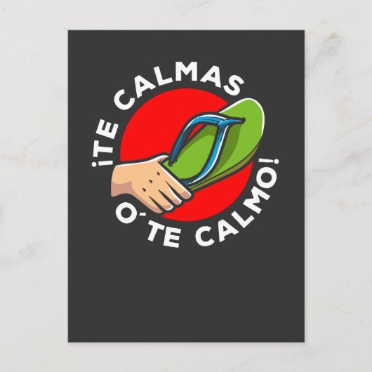 La chancla Funny Spain Quote Latijns-Spanje Humor Briefkaart (Voorkant)