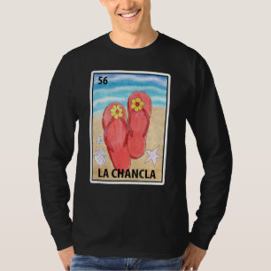 La Chancla Mexicaanse Loterij Parodie Strand Zomer T-shirt