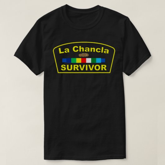 La Chancla Survivor I Survived La Chancla T-shirt (Design voorkant)