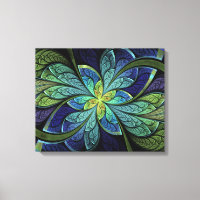 La Chanteuse IV 20" x 16" Ingewikkeld Canvas Print