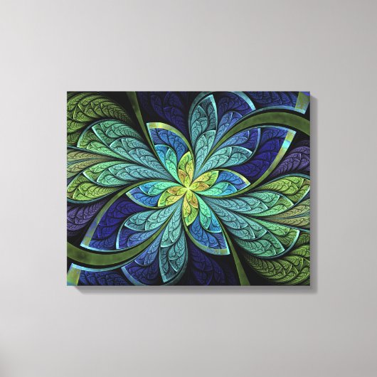 La Chanteuse IV 20" x 16" Ingewikkeld Canvas Print (Voorkant)