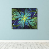 La Chanteuse IV 20" x 16" Ingewikkeld Canvas Print (Insitu (Houten vloer))