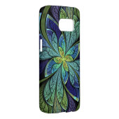 La Chanteuse IV Abstract Glas in lood Case-Mate Samsung Galaxy Hoesje (Back/Rechts)