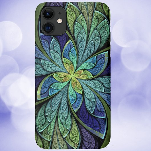 La Chanteuse IV Abstract Glas in lood Pattern Case-Mate iPhone Case