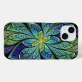La Chanteuse IV Abstract Glas in lood Pattern Case-Mate iPhone Case (Achterkant (horizontaal))