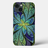 La Chanteuse IV Abstract Glas in lood Pattern Case-Mate iPhone Hoesje (Back)