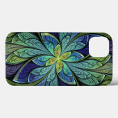 La Chanteuse IV Abstract Glas in lood Pattern Case-Mate iPhone Hoesje (Back (Horizontal))