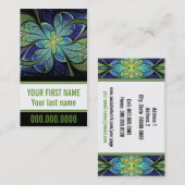 La Chanteuse IV Persoonlijk Visitekaartje (Voorkant / Achterkant)