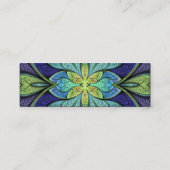 La Chanteuse IV Persoonlijke Contact Kaart Contactkaartje (Achterkant)