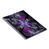 La Chanteuse Violett-laptop op maat Notitieboek (Rechterzijde)