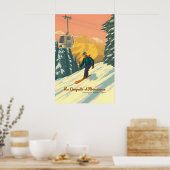 La Chapelle d'Abondance Skigebied Reisposter Poster (Keuken)