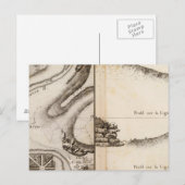 La Charente Atlas Map Briefkaart (Voorkant / Achterkant)