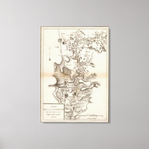 La Charente Canvas Afdruk