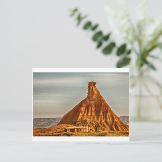 La cheminée de Fée - Désert des Bardenas Briefkaart (Staand voorkant)