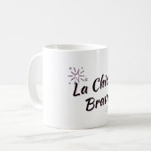 "LA CHICA BRAVA FEKSE MEISJE" KOFFIEMOK (Voorkant links)