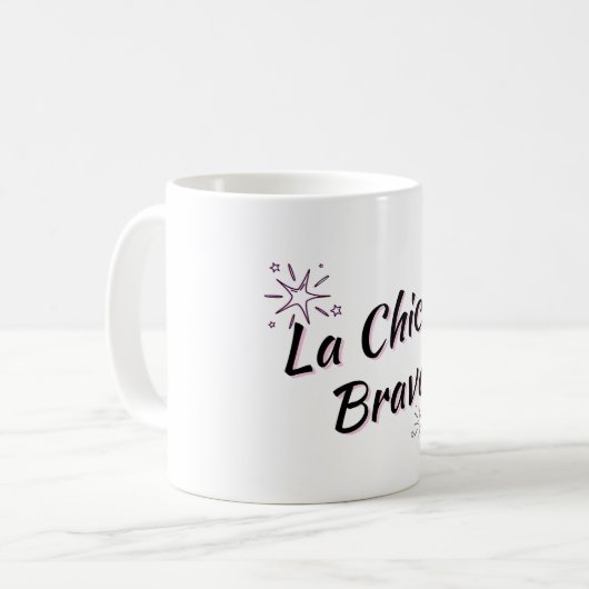 LA CHICA BRAVA - MOK - FEL MEISJE (Voorkant links)