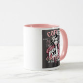 La chica del café mok (Voorkant rechts)