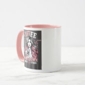 La chica del café mok (Voorkant links)