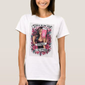 La chica del café t-shirt (Voorkant)