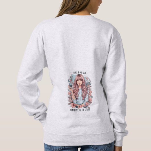 La chica del caffé trui (Achterkant)