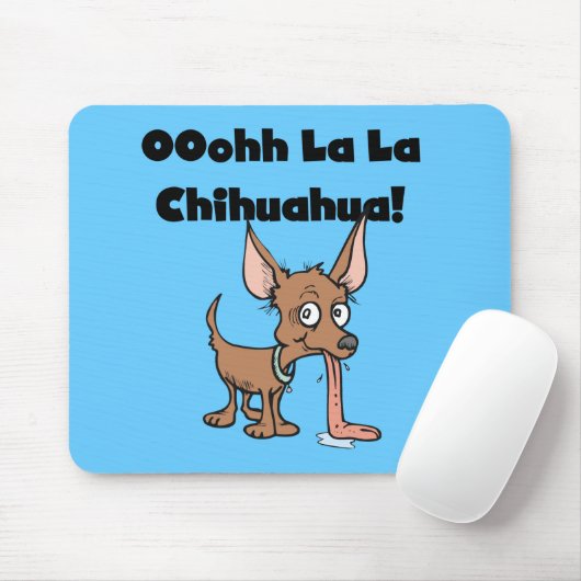 La Chihuahua Mousepad van La van Oohhh Muismat (Met muis)
