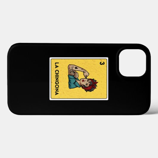 La Chingona Mexican Lottery Bingo Game Card Player Case-Mate iPhone Case (Achterkant (horizontaal))
