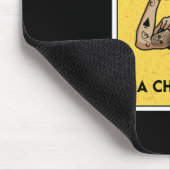 La Chingona Mexican Lottery Bingo Game Card Player Muismat (Hoek)