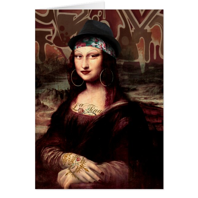 La Chola Mona Lisa Mexicaans (Voorkant)