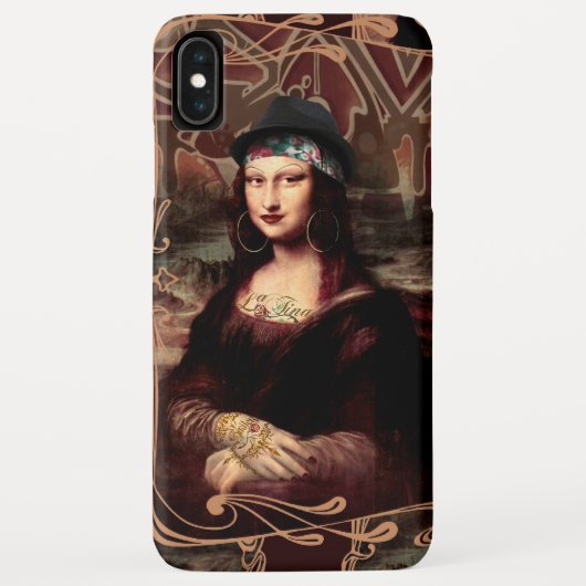 La Chola Mona Lisa Mexicaans Case-Mate iPhone Case (Achterkant)